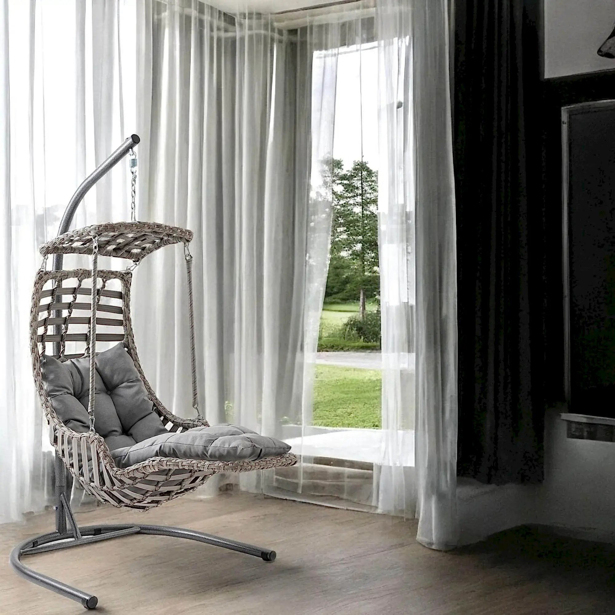 Capri Swing Alaçatı Plus Tekli Bahçe Salıncağı | Bahçe Salıncağı