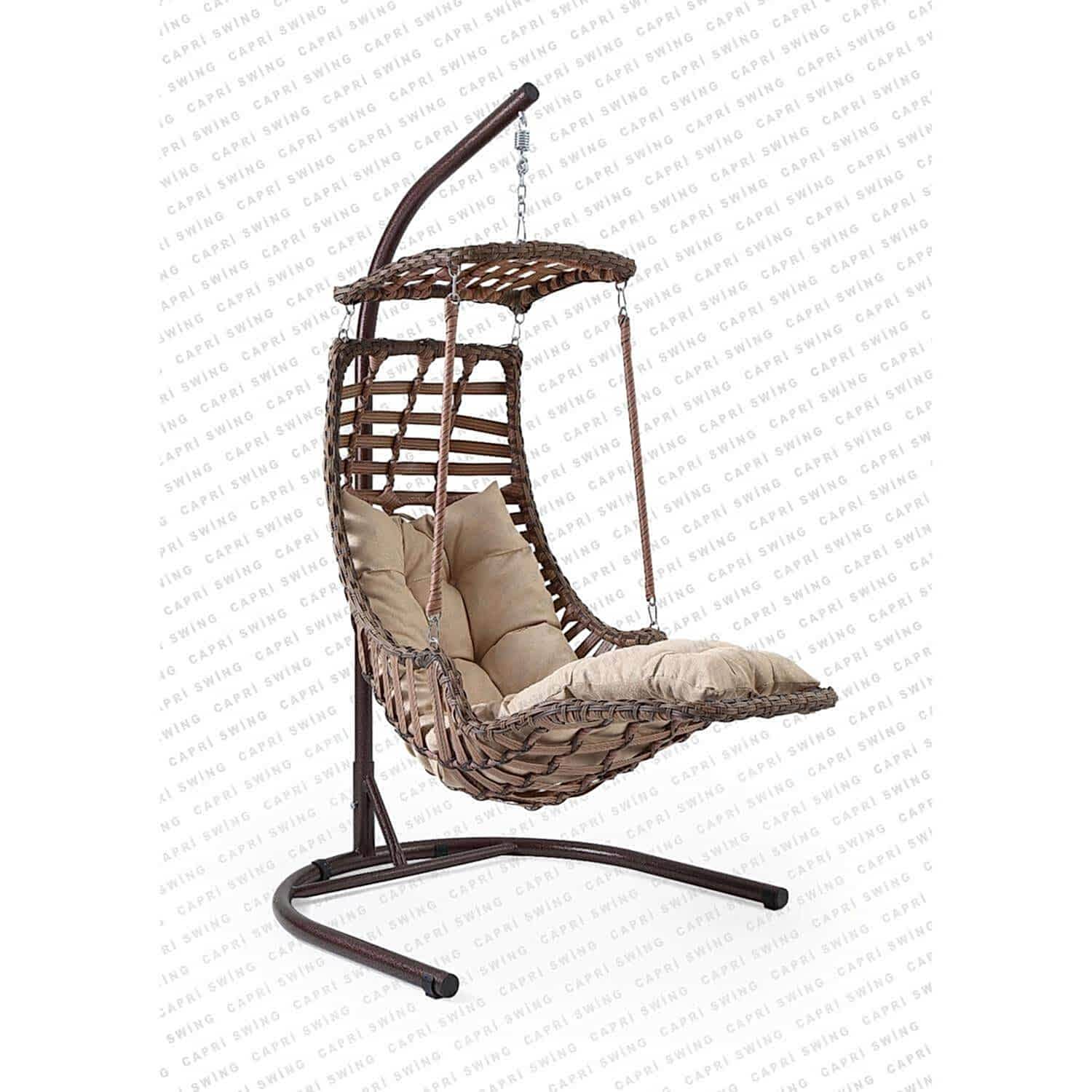 Capri Swing Alaçatı Plus Tekli Bahçe Salıncağı | Bahçe Salıncağı