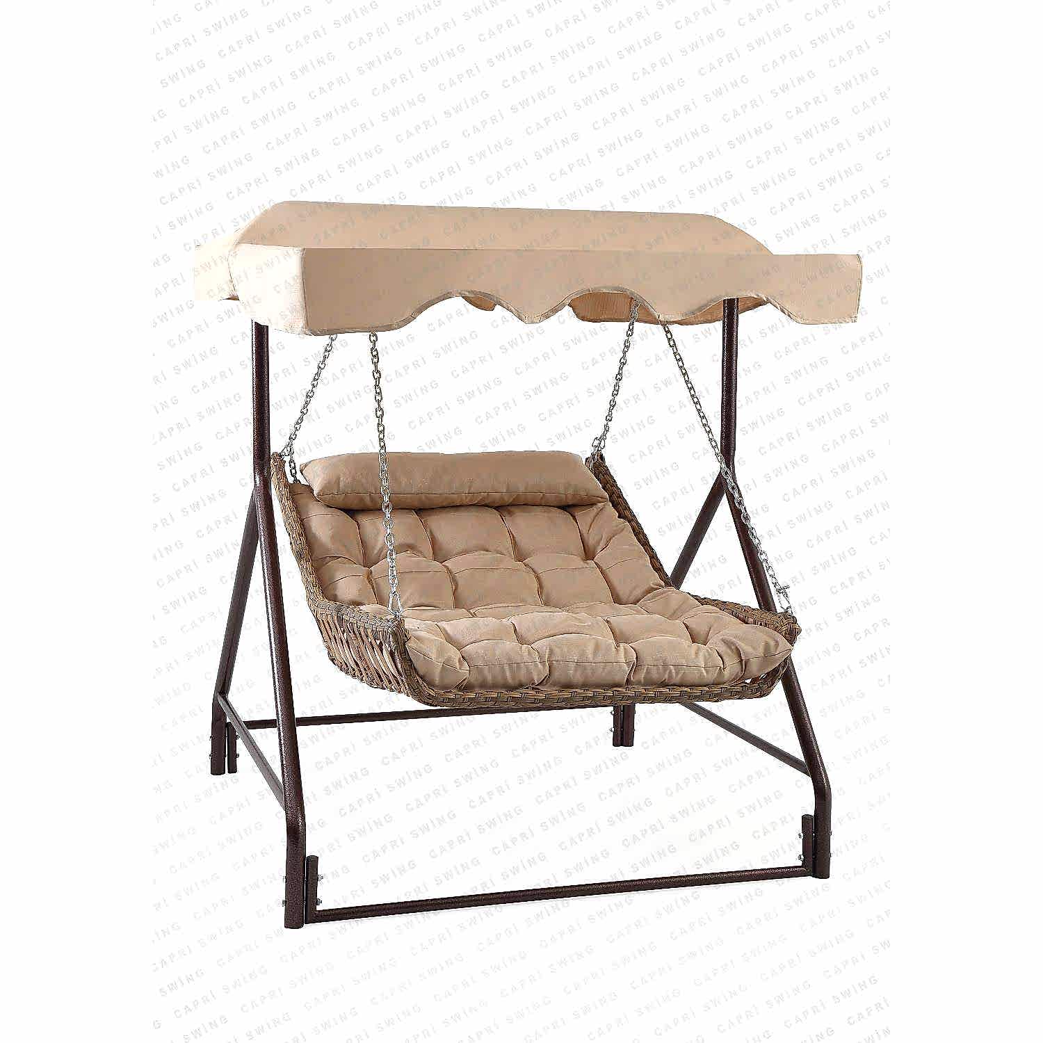 Capri Swing Capri Bed Rattan Bahçe Salıncağı | Balkon Salıncağı