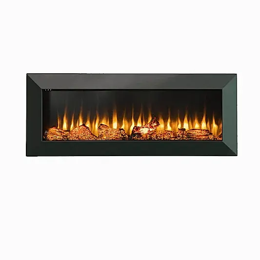 Isıtmalı Elektrikli Şömine | Kormet 130-S | 130x24x52 cm