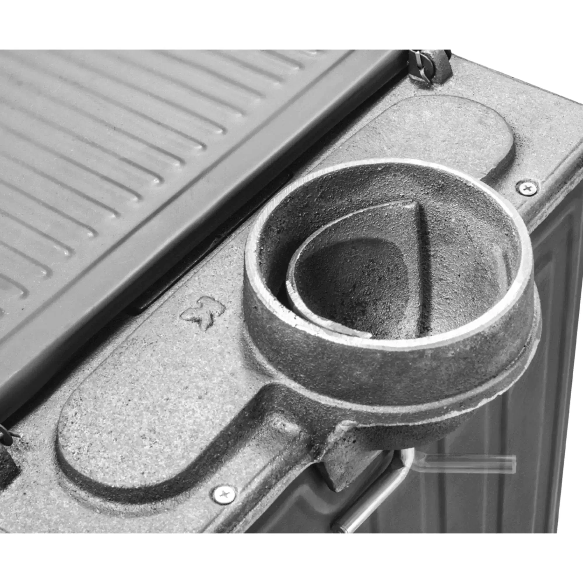 Mini Turbo Şömine Soba-Pik Ayaklı | Siyah | Erendemir