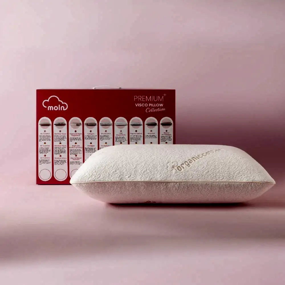 Moln Organic Cotton Visco Yastık | Doğal & Cilt Dostu