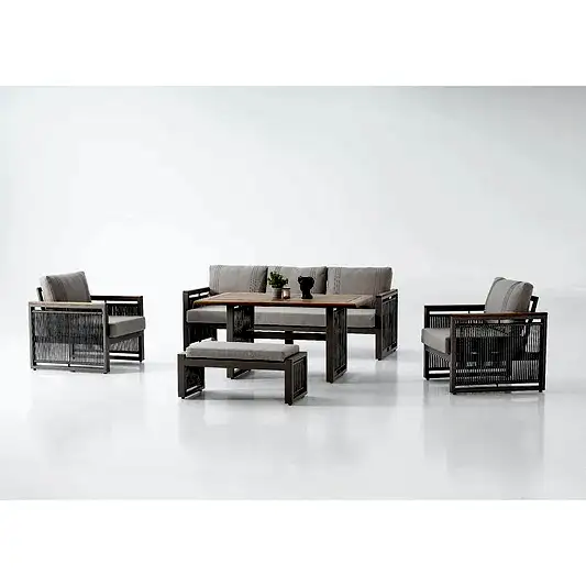 Nevada Alüminyum Bahçe Oturma Grubu