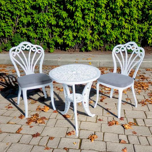 Rehome Alüminyum Döküm Bahçe Mobilyası Takımı CG707 – Şık ve Dayanıklı Dış Mekan Çözümü