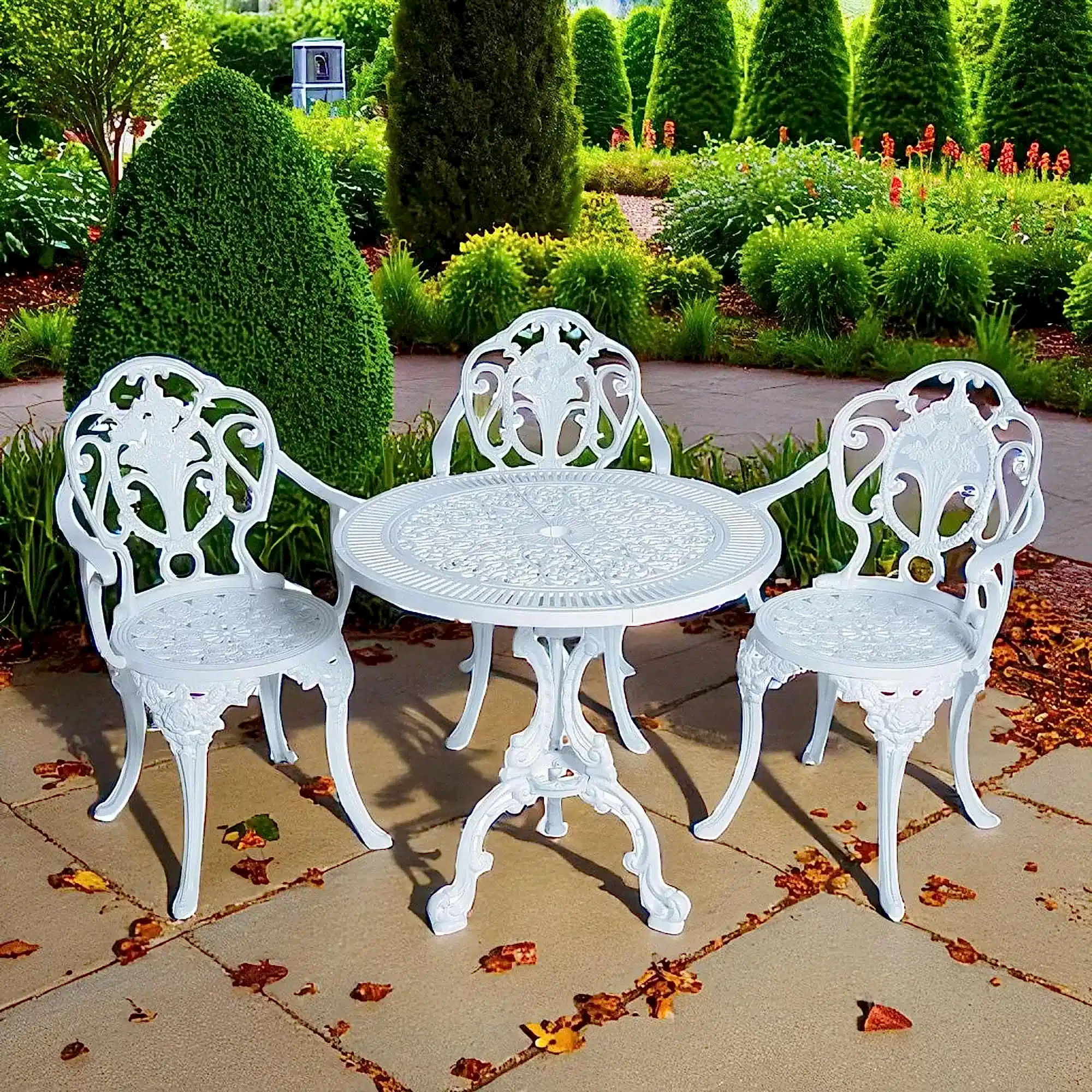 ReHome Alüminyum Masa Sandalye Takımı cg702