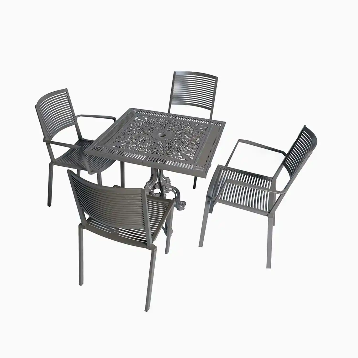 ReHome Alüminyum Masa Sandalye Takımı cg714