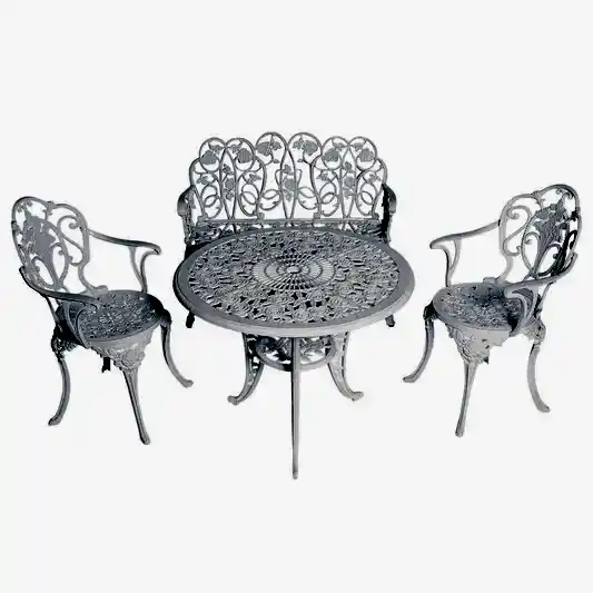 Alüminyum Masa Sandalye Takımı | CG717 | Bahçe Oturma Grubu