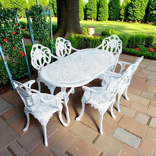 ReHome Alüminyum Masa Sandalye Takımı cg736