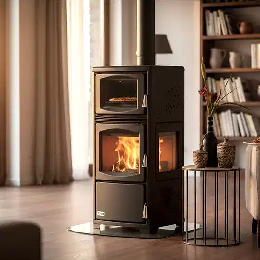 ReHome DKS-19 Katı Yakıt Sobası | Fırınlı |Şömineli Odun Sobası