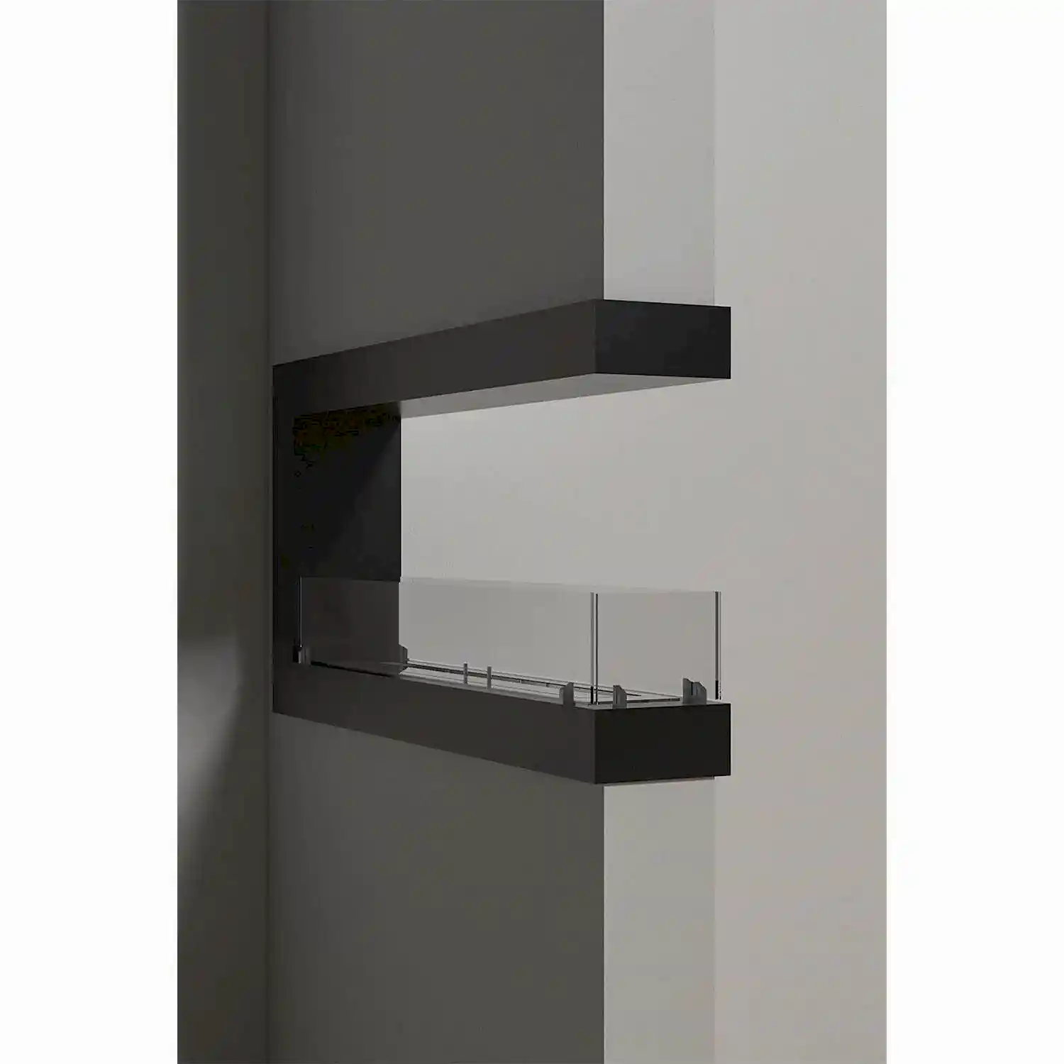 Korflame Epi Large Bacasız Şömine | Duvar Tipi | Dumansız | Rehome