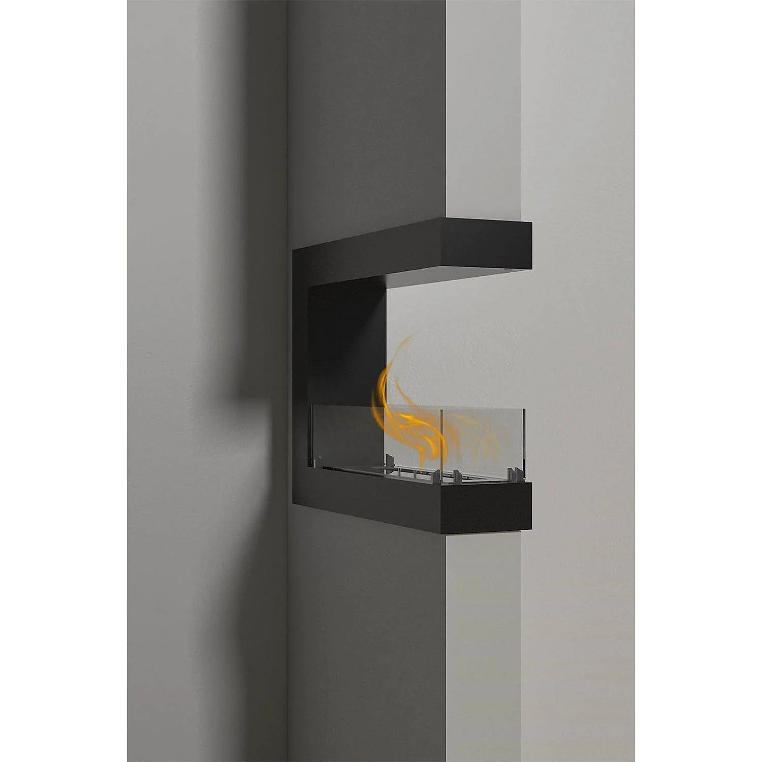 Korflame Epi Medium Bacasız Şömine | Duvar Tipi | Dumansız | Rehome