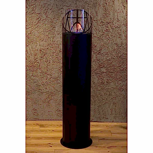 Korflame Guard 160cm Bacasız Şömine | Taşınabilir Şömine | Dumansız