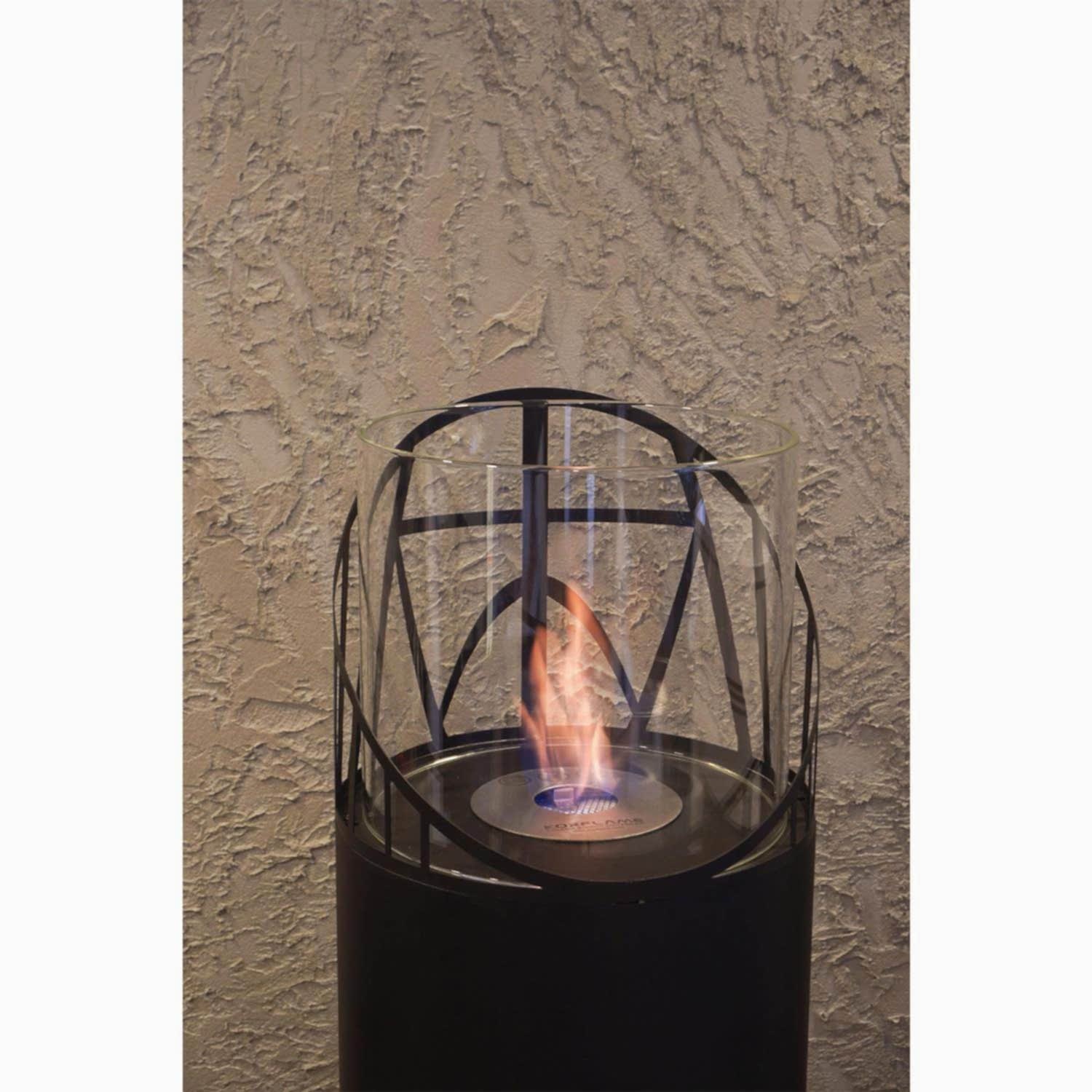 Korflame Guard 160cm Bacasız Şömine | Taşınabilir Şömine | Dumansız