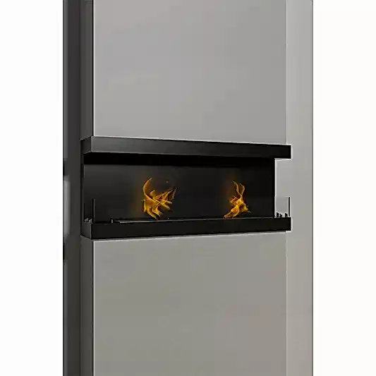 Korflame U Tipi XL Bacasız Şömine | Dumansız | Rehome