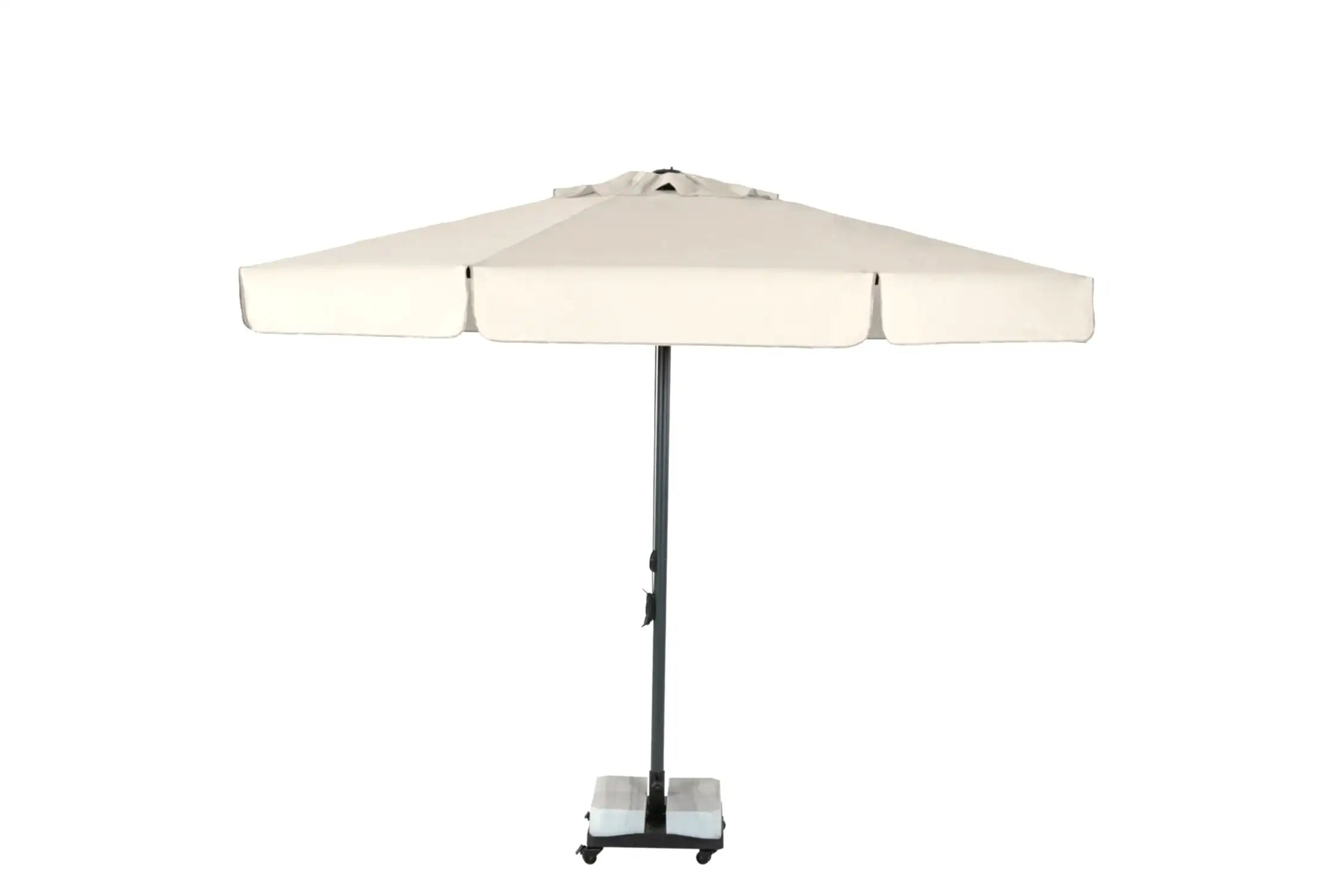 Rehome SE 250/80 Yuvarlak Avokado Klasik Şemsiye (İspanyol Akrelik) (2 Mermerli Lüks Ayak)