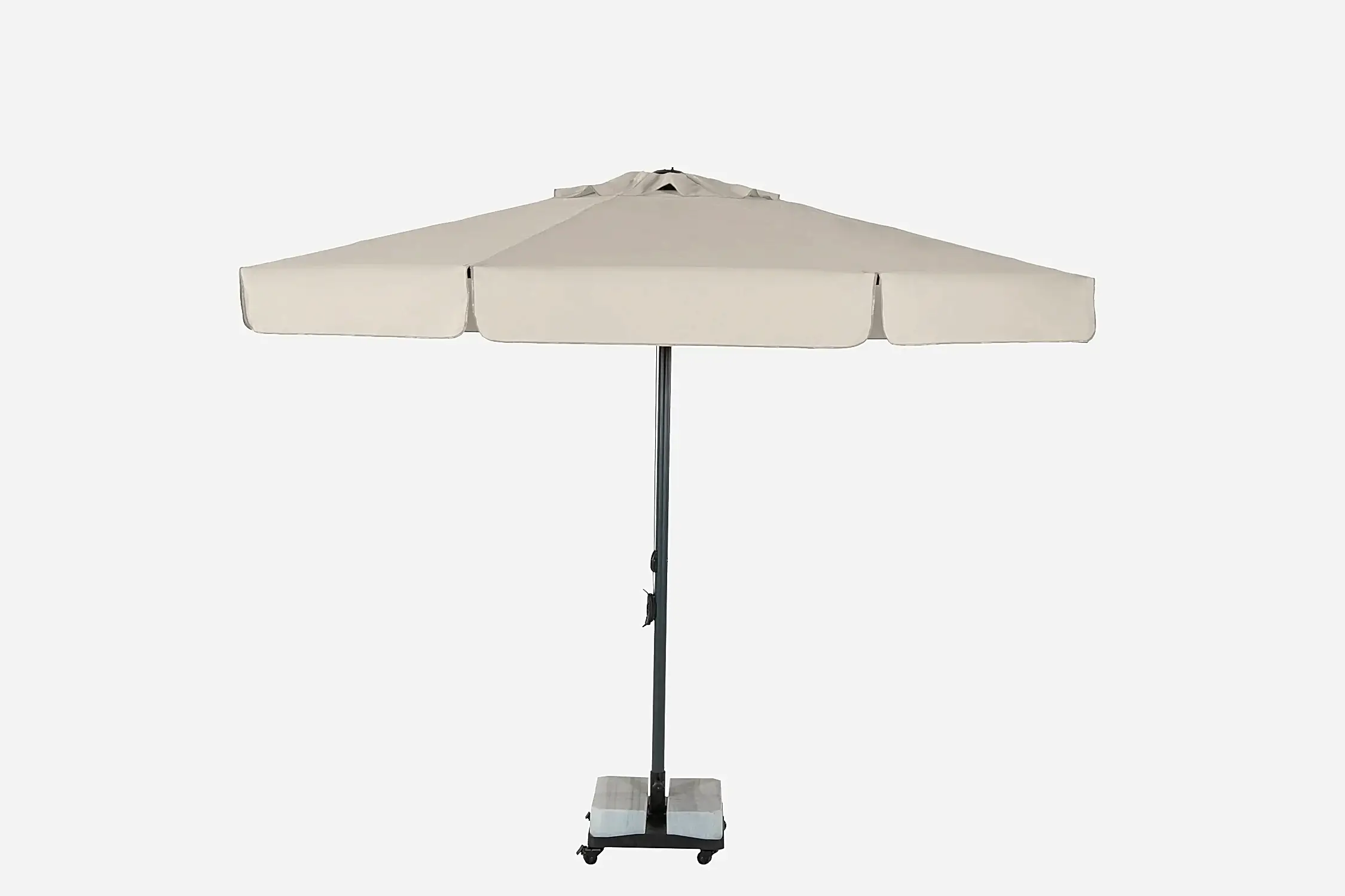 Rehome SE 300/8 Yuvarlak Avokado Klasik Şemsiye (İspanyol Akrelik) (2 Mermerli Lüks Ayak)