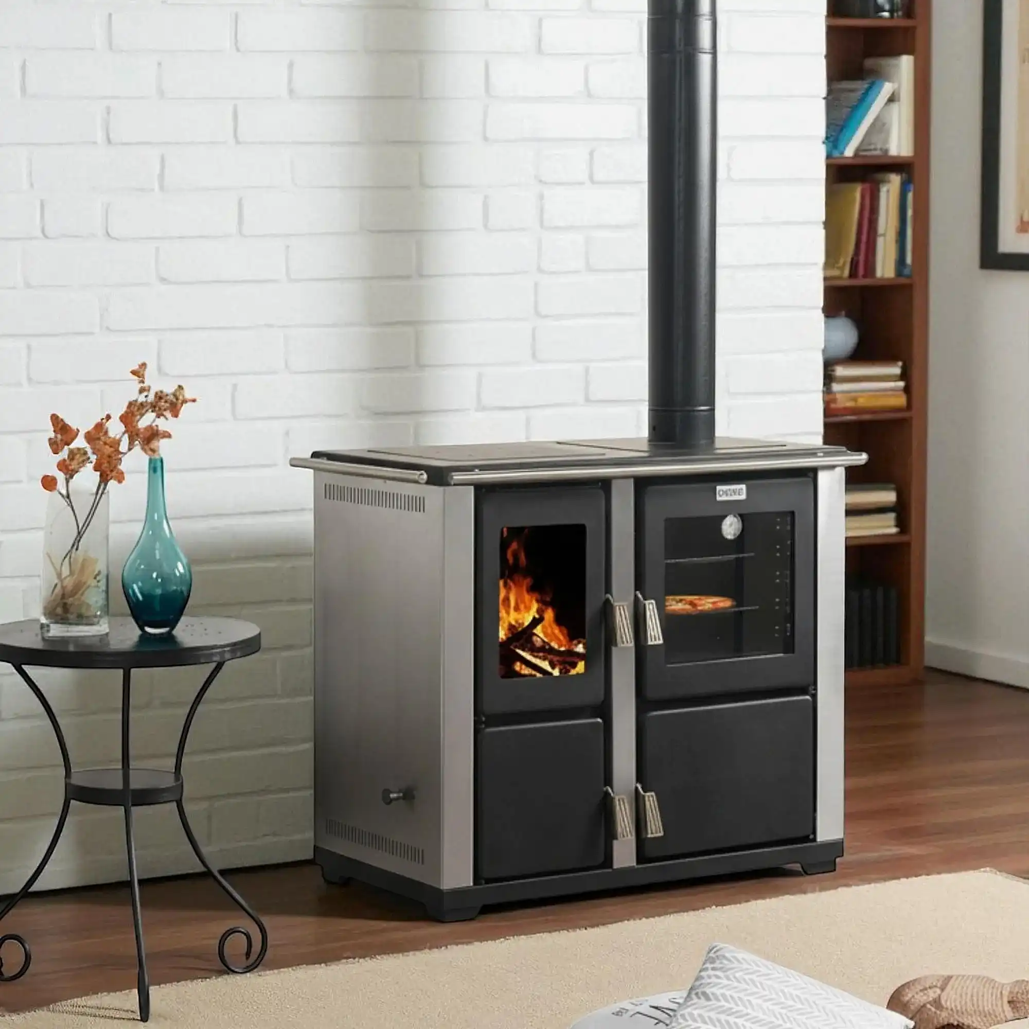 ReHome DKS-18 Katı Yakıt Sobası | Fırınlı Odun Sobası