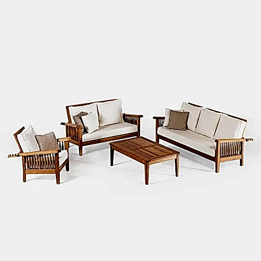 ReHome Terra iroko Bahçe Oturma Grubu