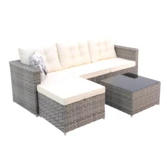 Savanna | Rehome Rattan Puflu L Köşe Koltuk | 708