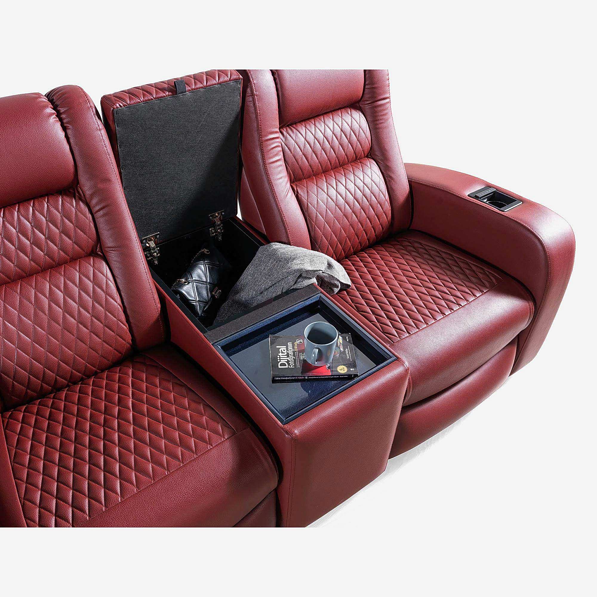 Siesta İkili Sinema Koltuğu | Rehome Sevgili Koltuğu | 210x97x110 cm